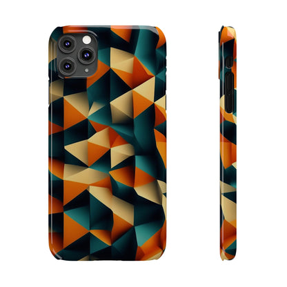 Color Pattern Slim Phone Case - Colorwink