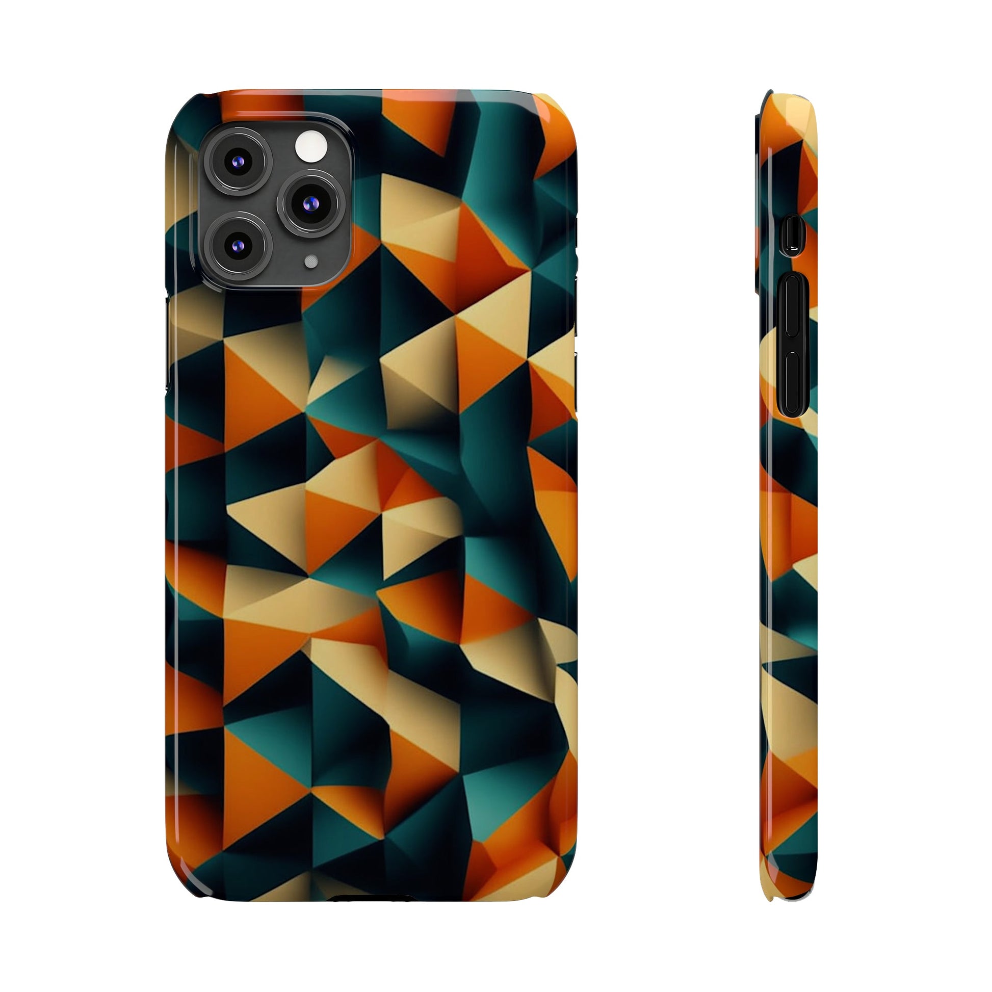 Color Pattern Slim Phone Case - Colorwink