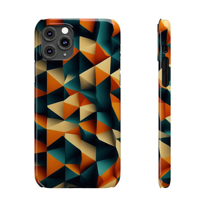 Color Pattern Slim Phone Case - Colorwink