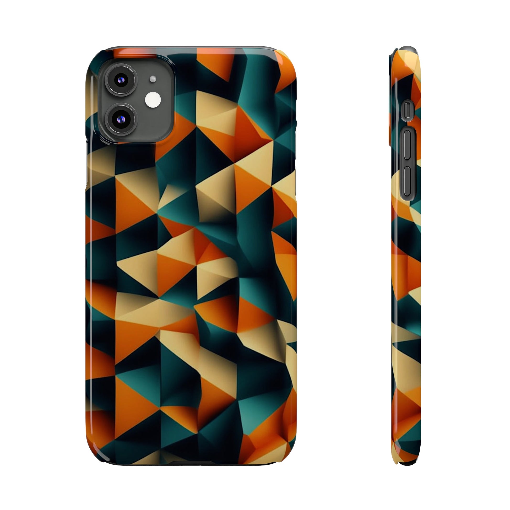 Color Pattern Slim Phone Case - Colorwink