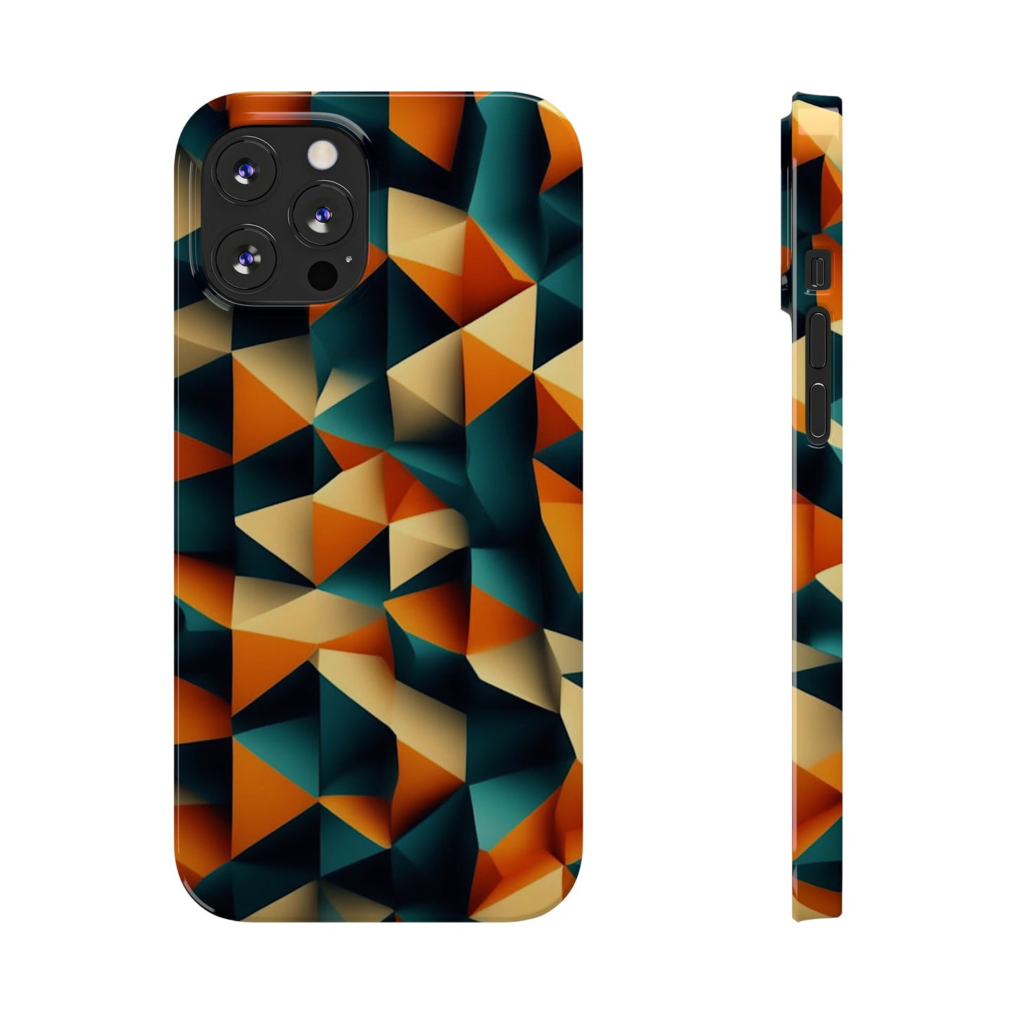 Color Pattern Slim Phone Case - Colorwink