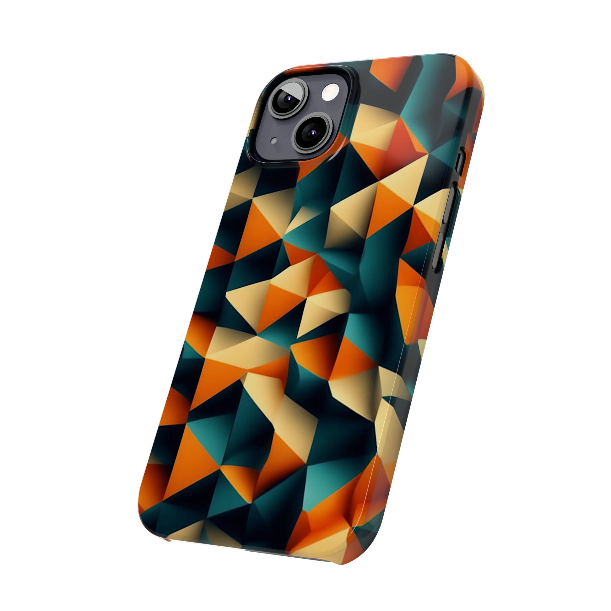 Color Pattern Slim Phone Case - Colorwink