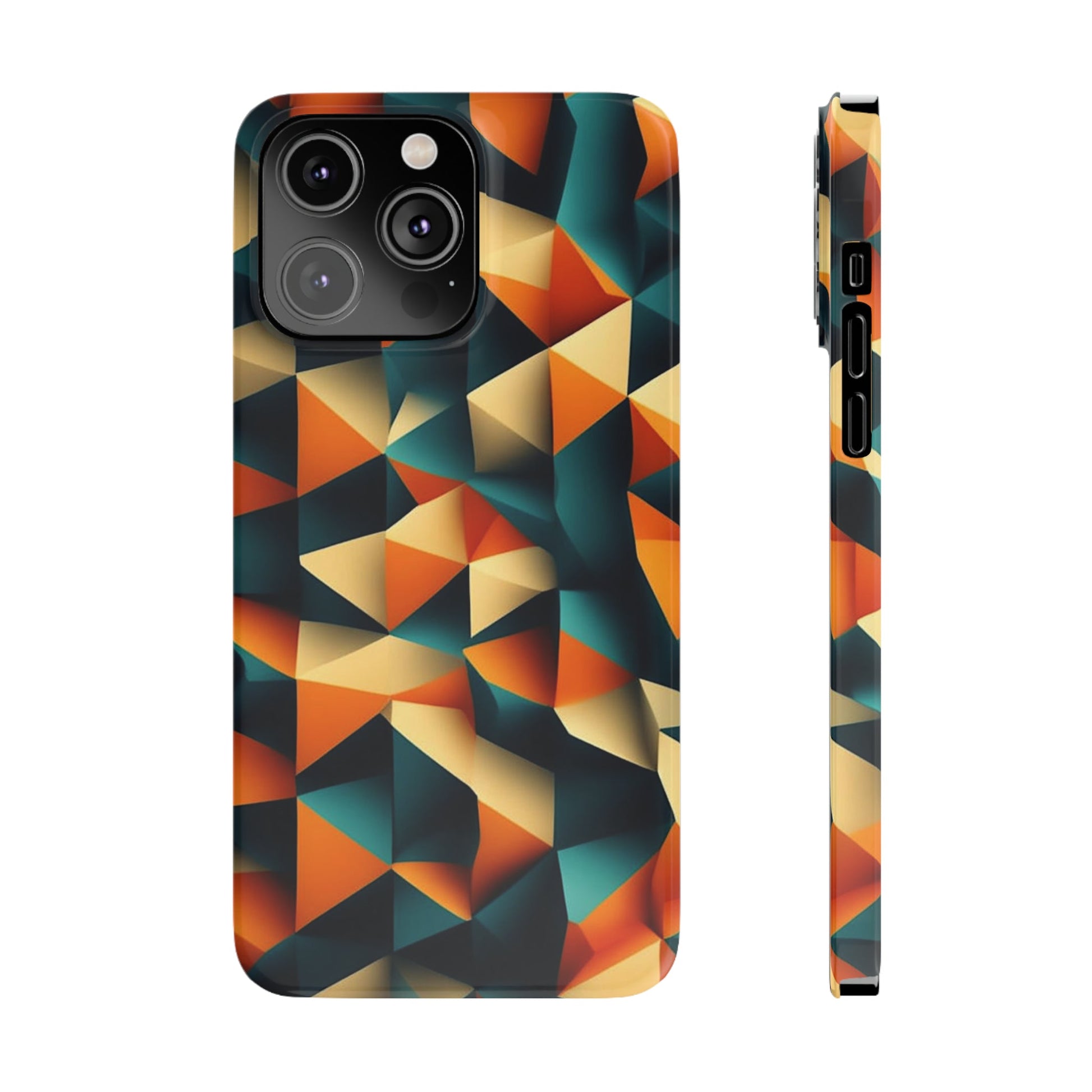 Color Pattern Slim Phone Case - Colorwink