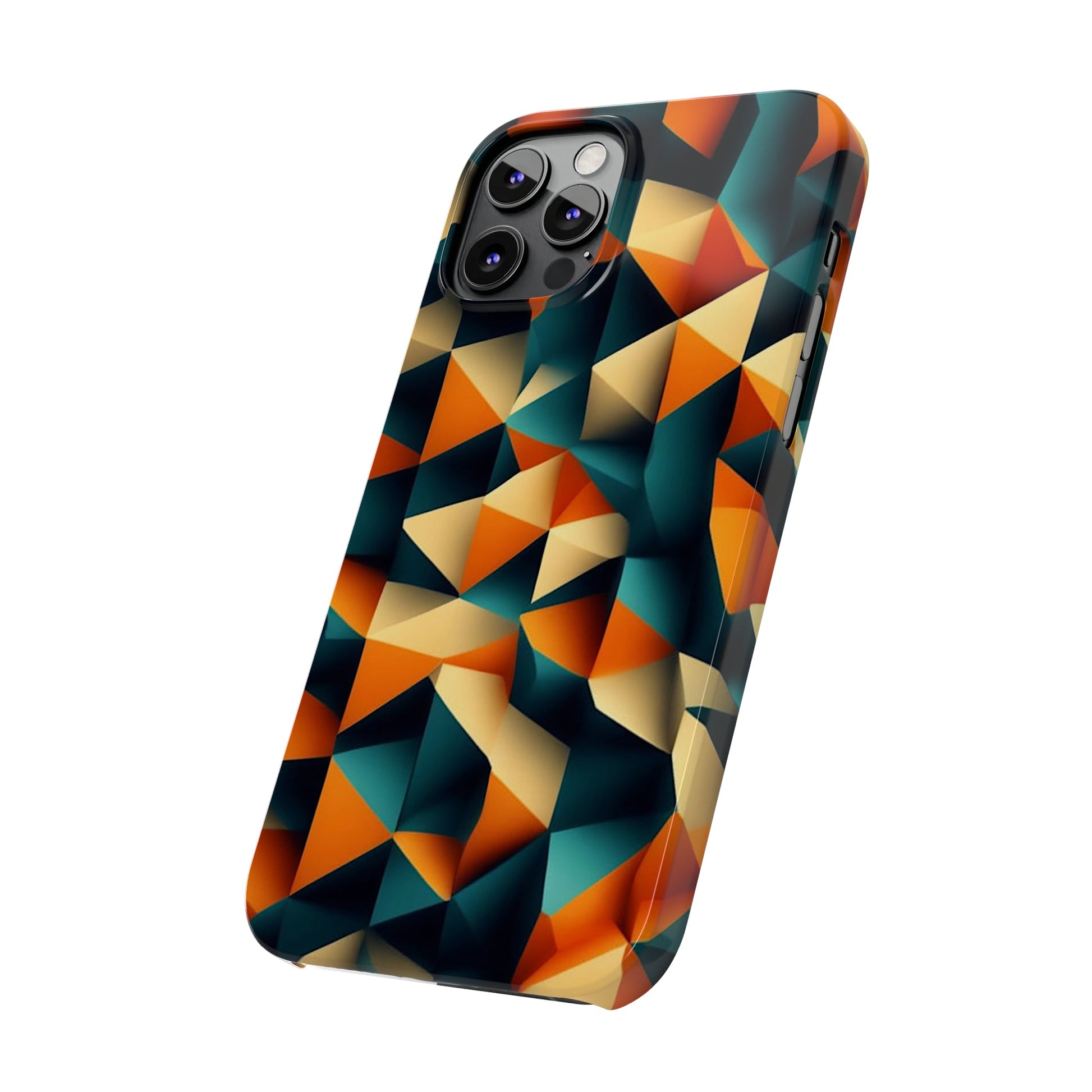 Color Pattern Slim Phone Case - Colorwink