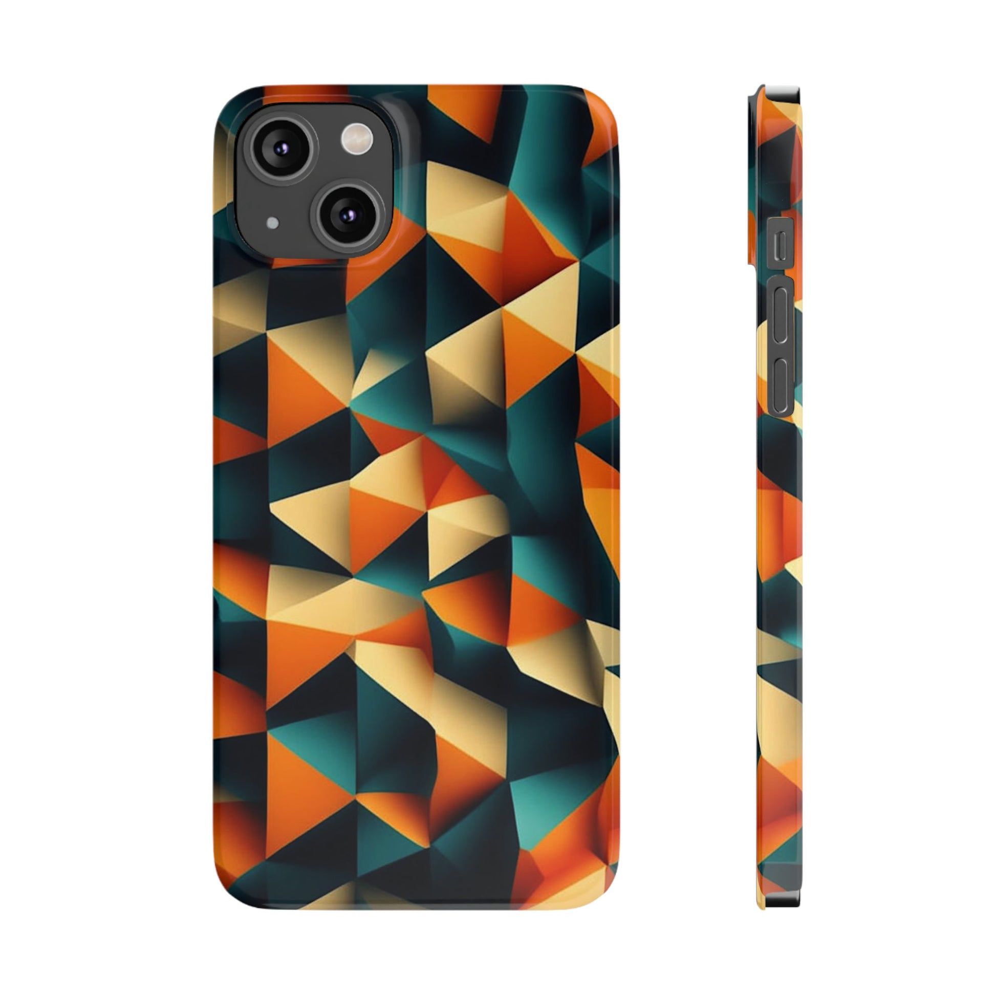 Color Pattern Slim Phone Case - Colorwink