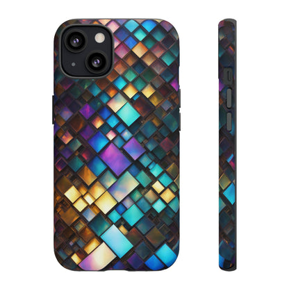 Colored Glass Tiles Tough Case - Colorwink