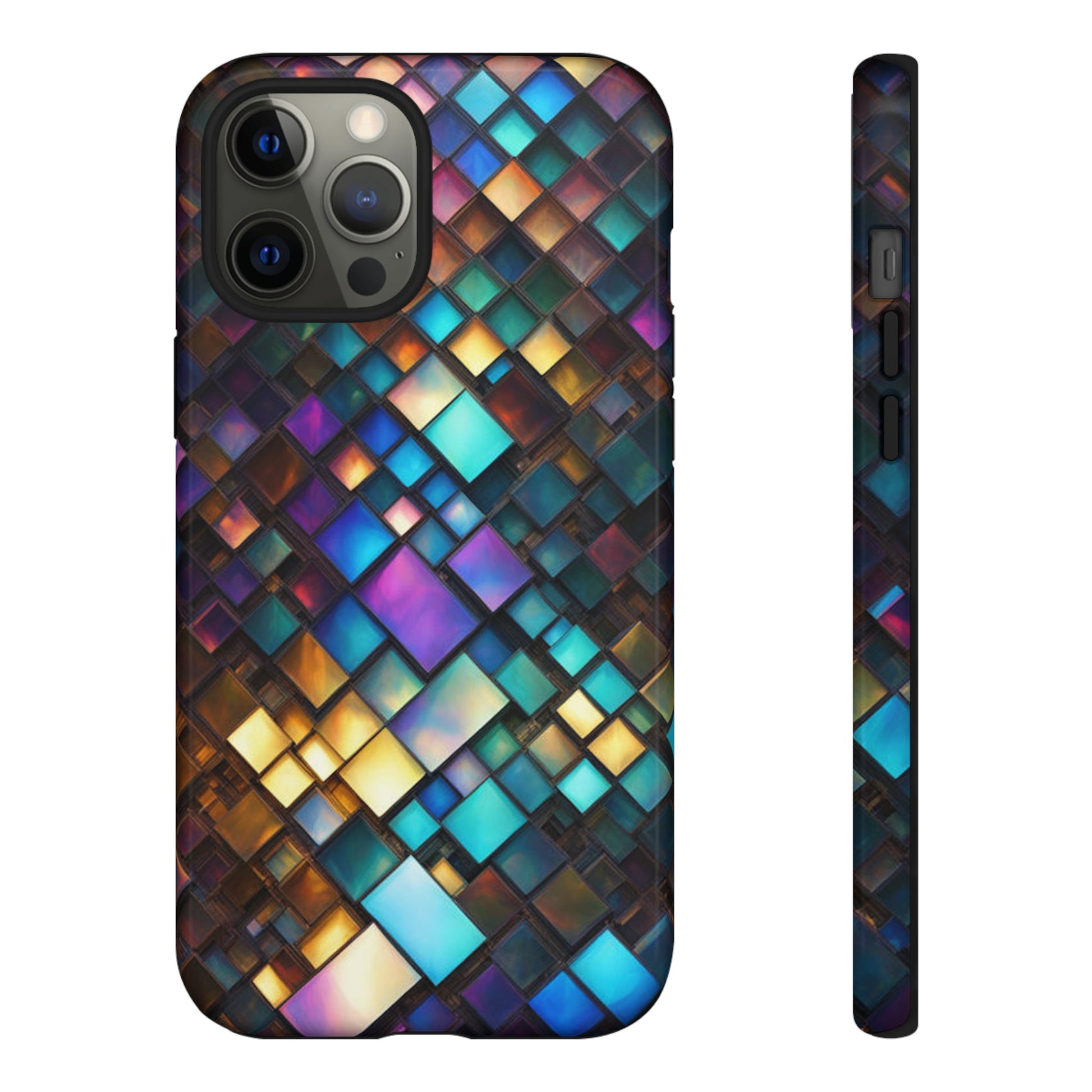 Colored Glass Tiles Tough Case - Colorwink