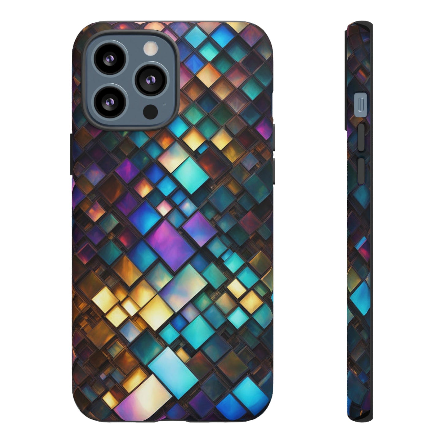 Colored Glass Tiles Tough Case - Colorwink