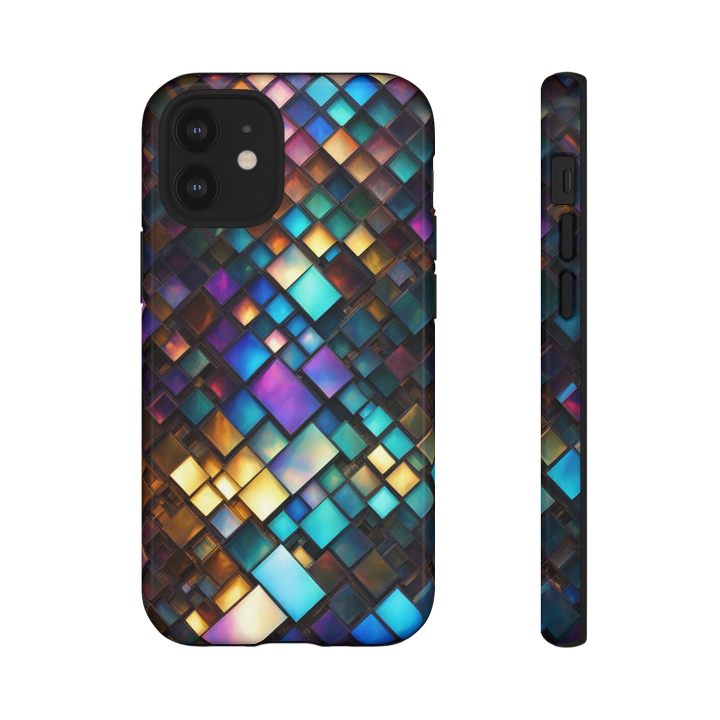 Colored Glass Tiles Tough Case - Colorwink