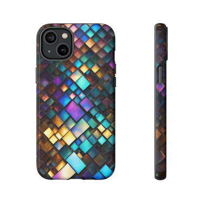 Colored Glass Tiles Tough Case - Colorwink