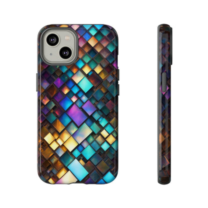 Colored Glass Tiles Tough Case - Colorwink