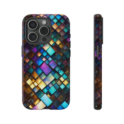 Colored Glass Tiles Tough Case - Colorwink