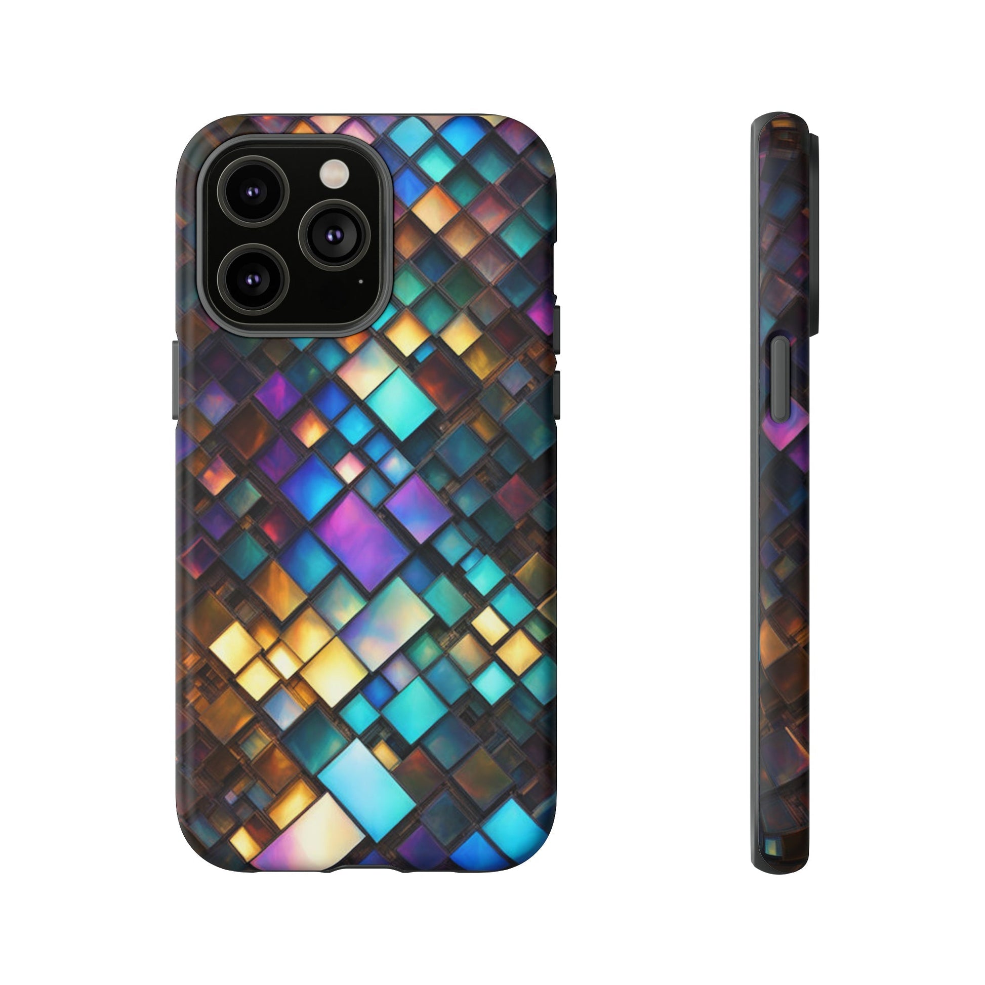 Colored Glass Tiles Tough Case - Colorwink