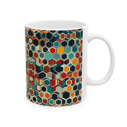 Colorful Honeycomb Coffee Mug - Colorwink