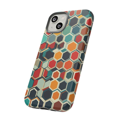 Colorful Honeycomb Tough Case - Colorwink