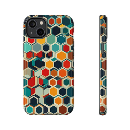 Colorful Honeycomb Tough Case - Colorwink