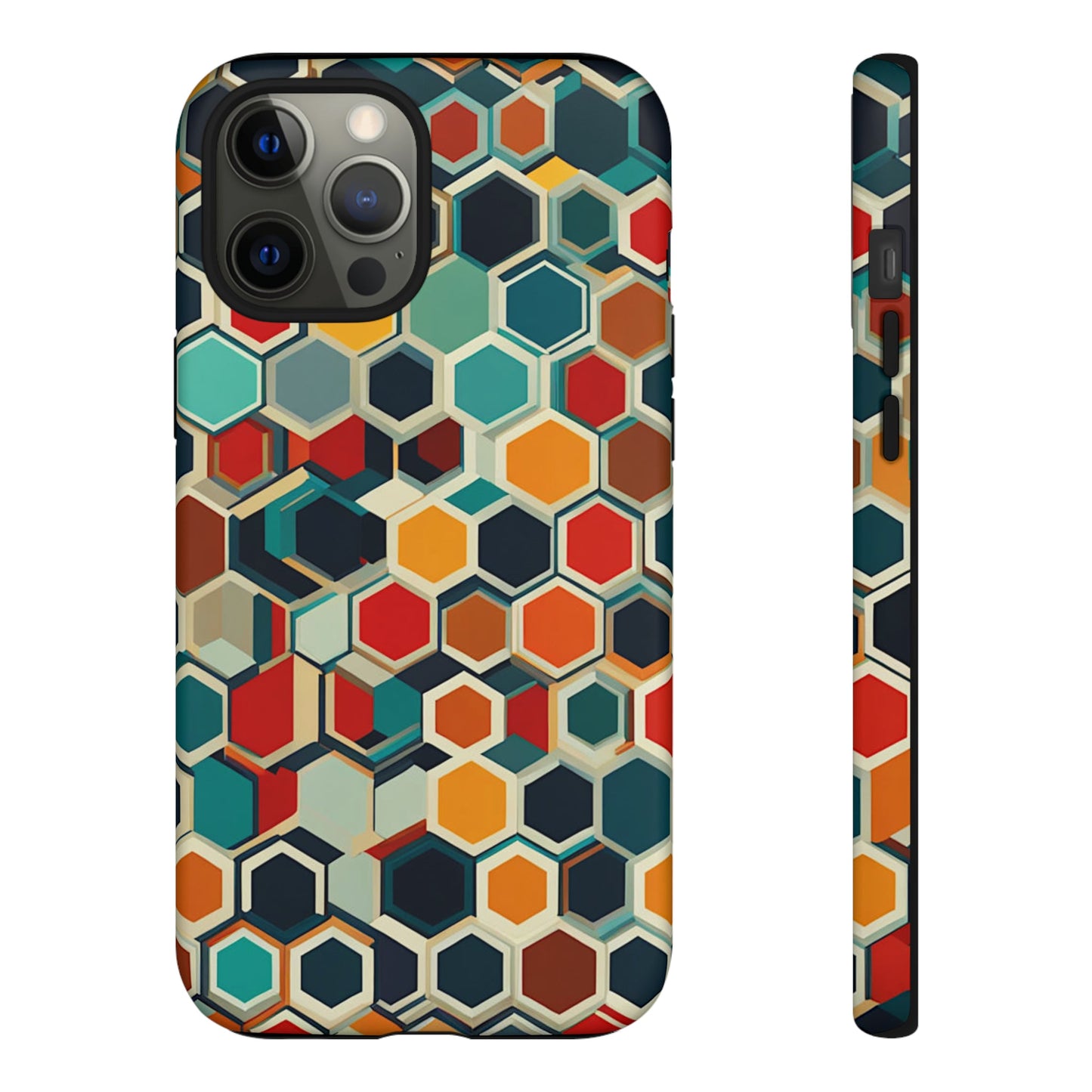 Colorful Honeycomb Tough Case - Colorwink