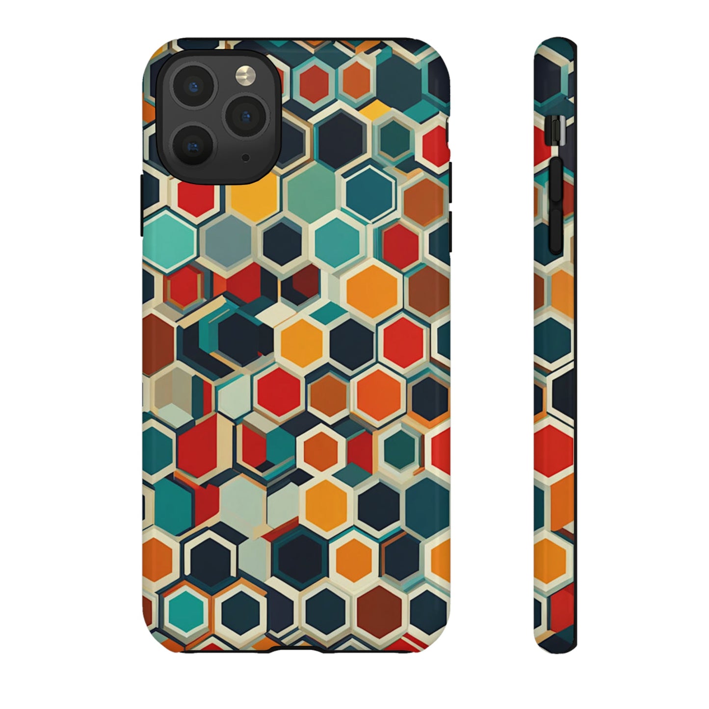 Colorful Honeycomb Tough Case - Colorwink