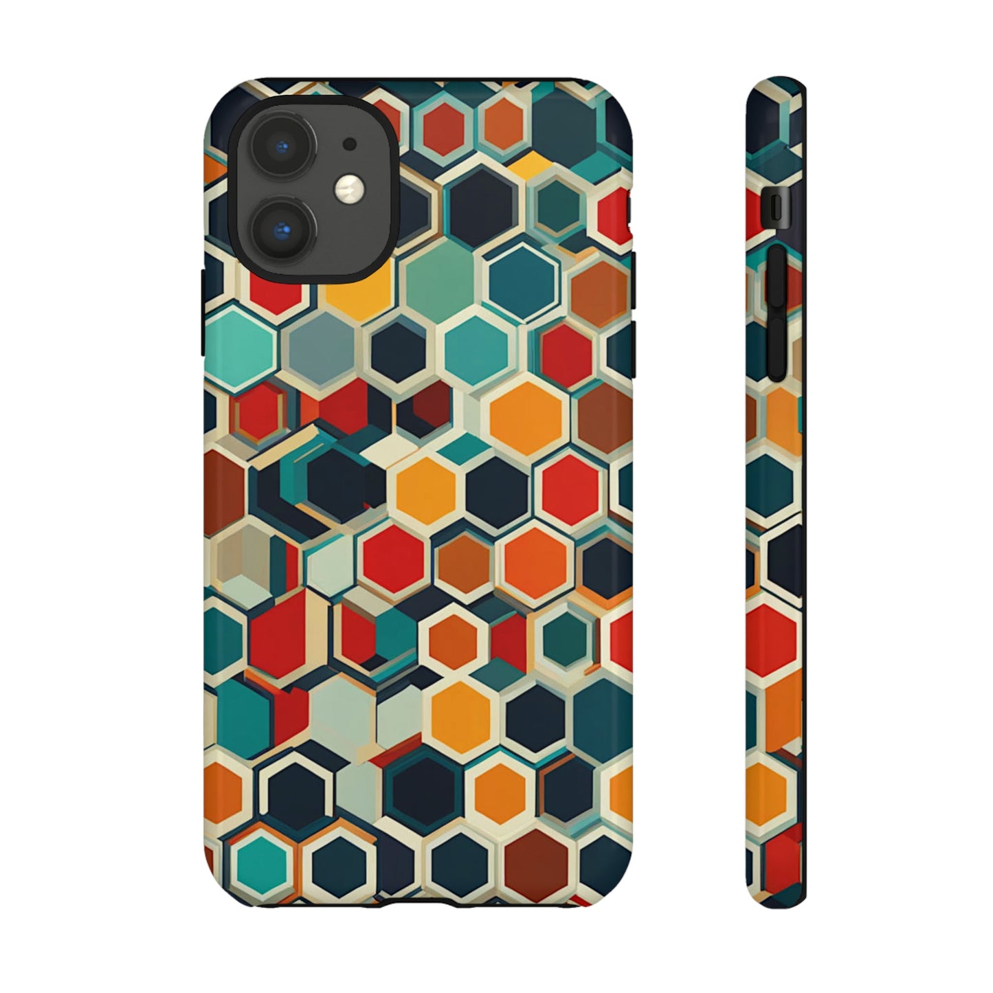 Colorful Honeycomb Tough Case - Colorwink