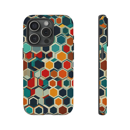 Colorful Honeycomb Tough Case - Colorwink