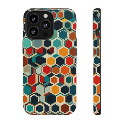 Colorful Honeycomb Tough Case - Colorwink