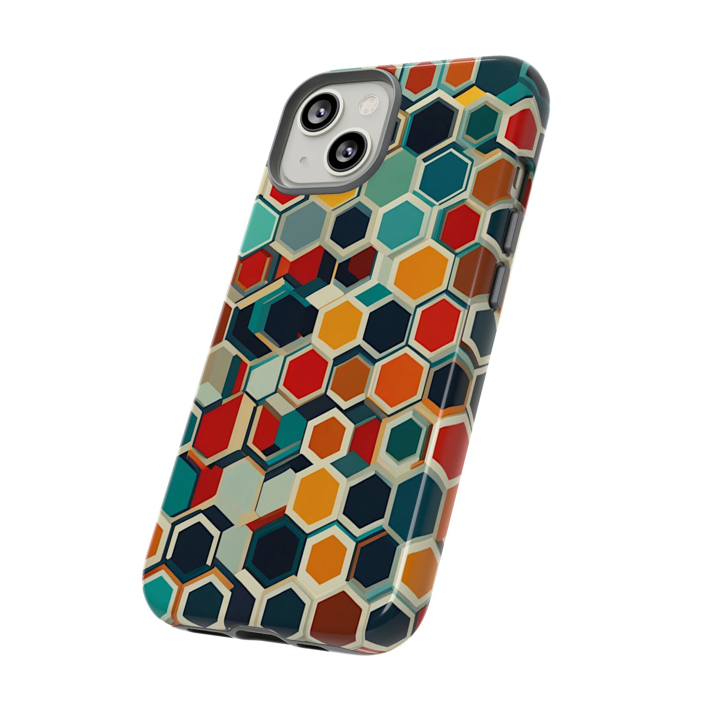 Colorful Honeycomb Tough Case - Colorwink