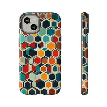 Colorful Honeycomb Tough Case - Colorwink