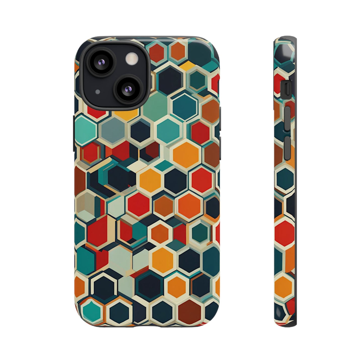 Colorful Honeycomb Tough Case - Colorwink