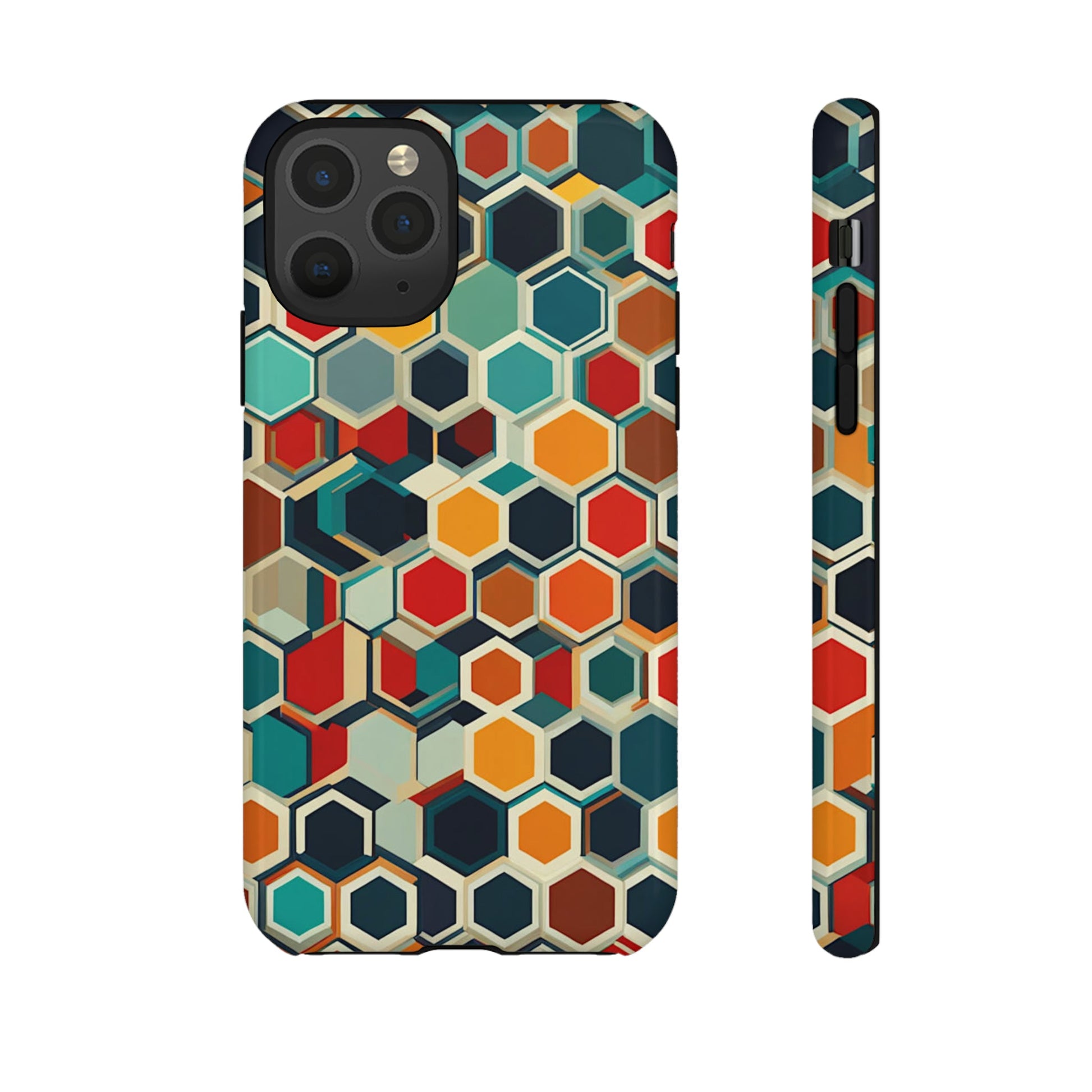 Colorful Honeycomb Tough Case - Colorwink