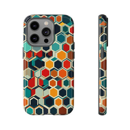 Colorful Honeycomb Tough Case - Colorwink