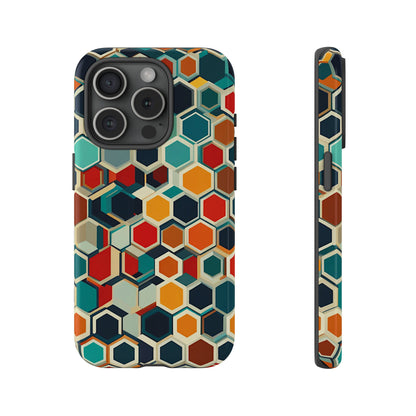 Colorful Honeycomb Tough Case - Colorwink