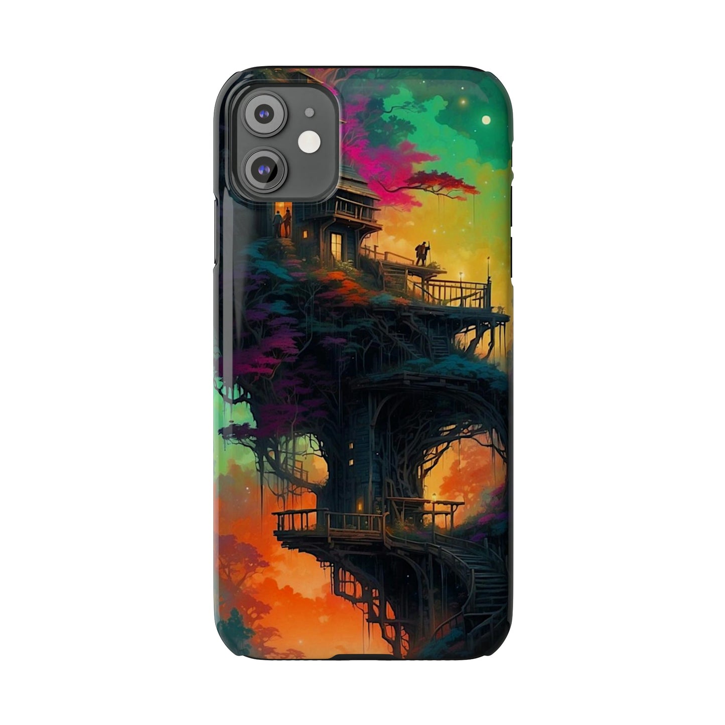 Colorful Night Slim Phone Case - Colorwink