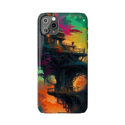 Colorful Night Slim Phone Case - Colorwink