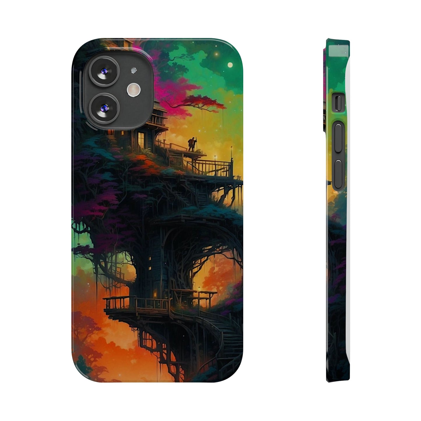 Colorful Night Slim Phone Case - Colorwink