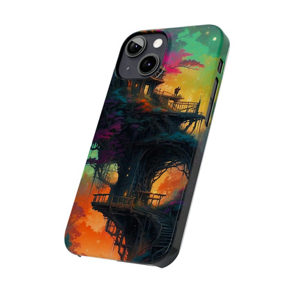 Colorful Night Slim Phone Case - Colorwink