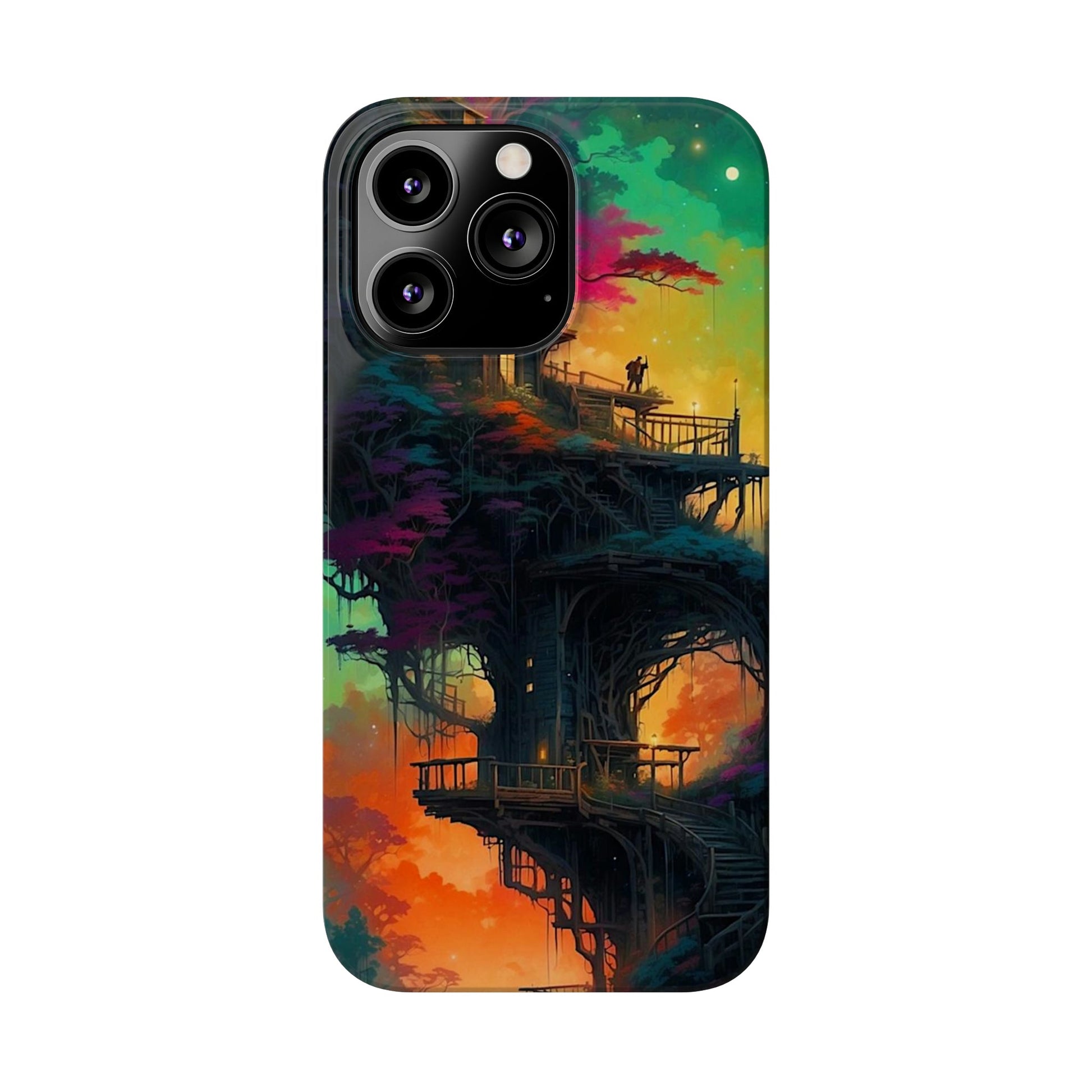 Colorful Night Slim Phone Case - Colorwink