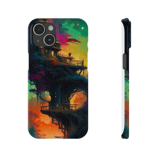 Colorful Night Slim Phone Case - Colorwink