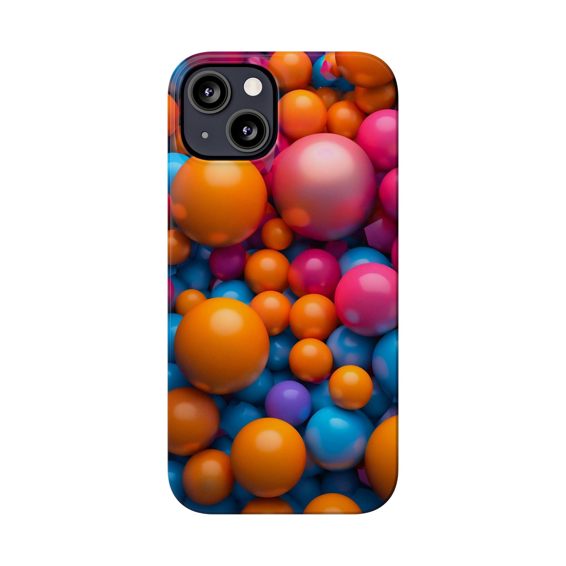 Colorful Pearls Slim Phone Case - Colorwink