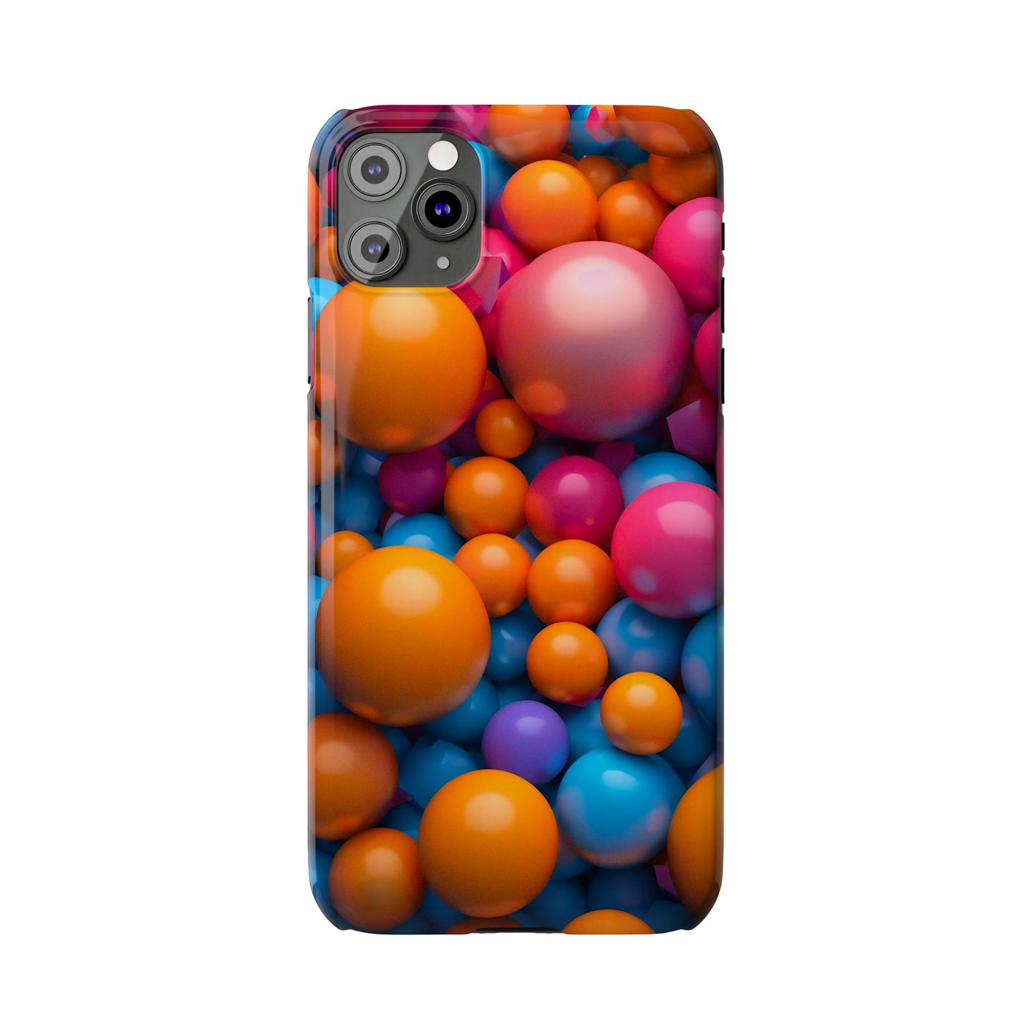 Colorful Pearls Slim Phone Case - Colorwink