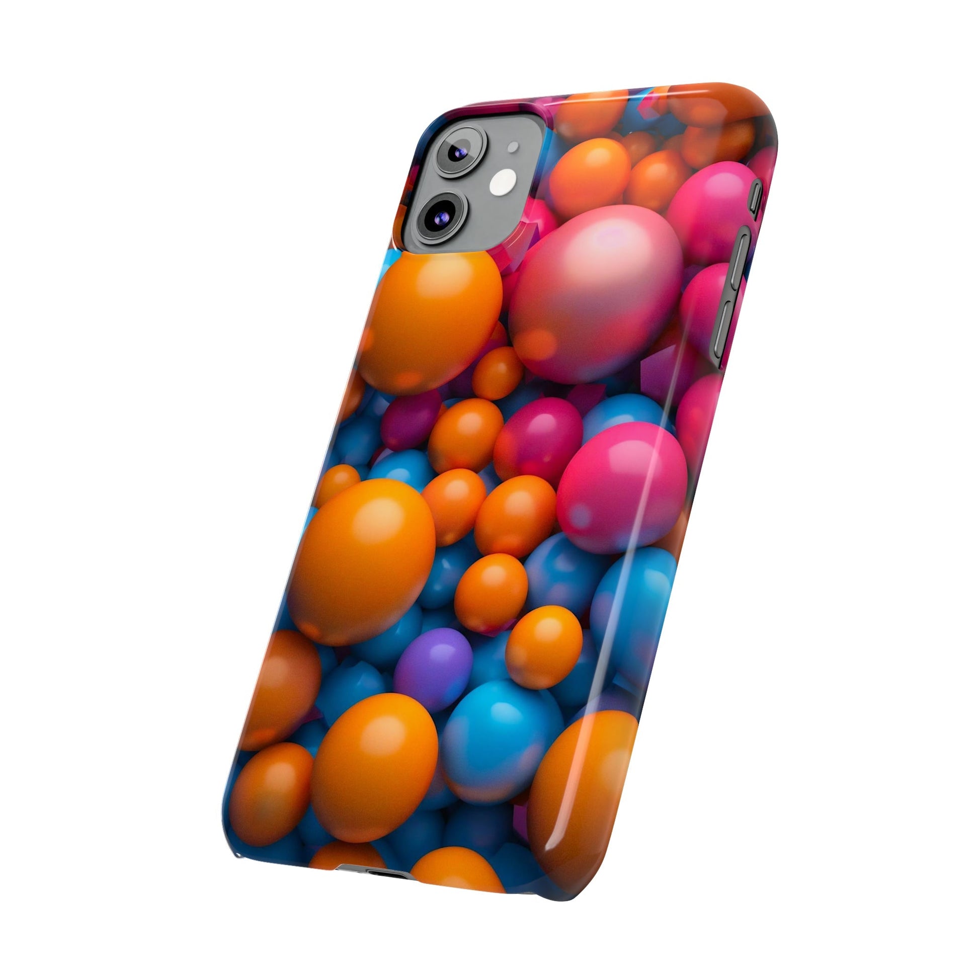 Colorful Pearls Slim Phone Case - Colorwink