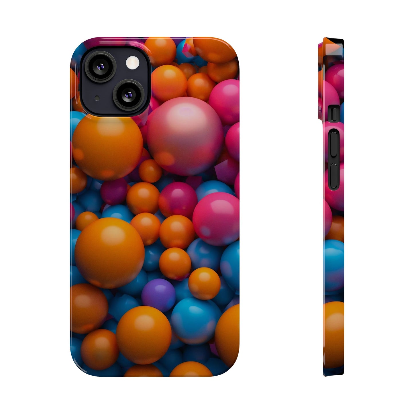 Colorful Pearls Slim Phone Case - Colorwink