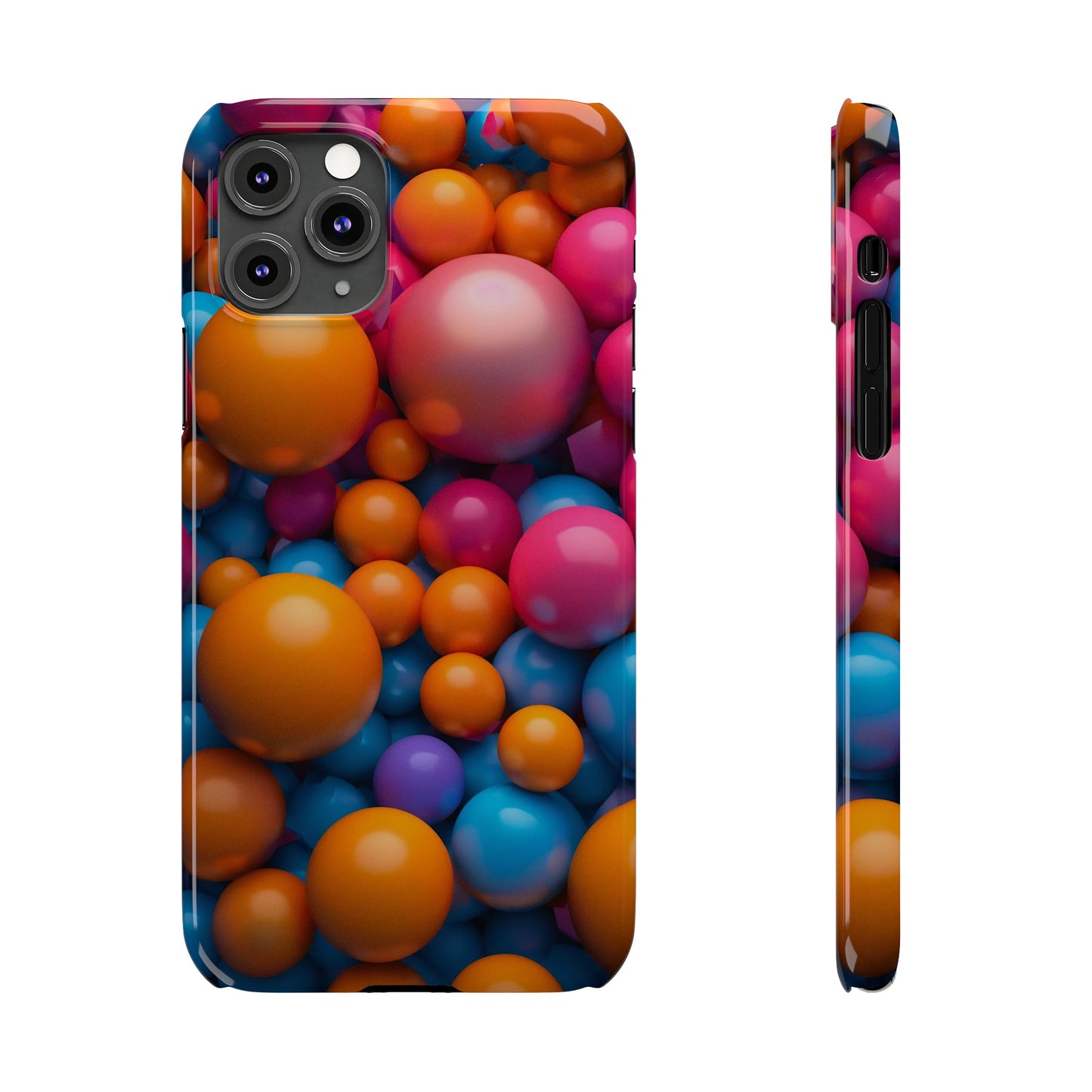 Colorful Pearls Slim Phone Case - Colorwink