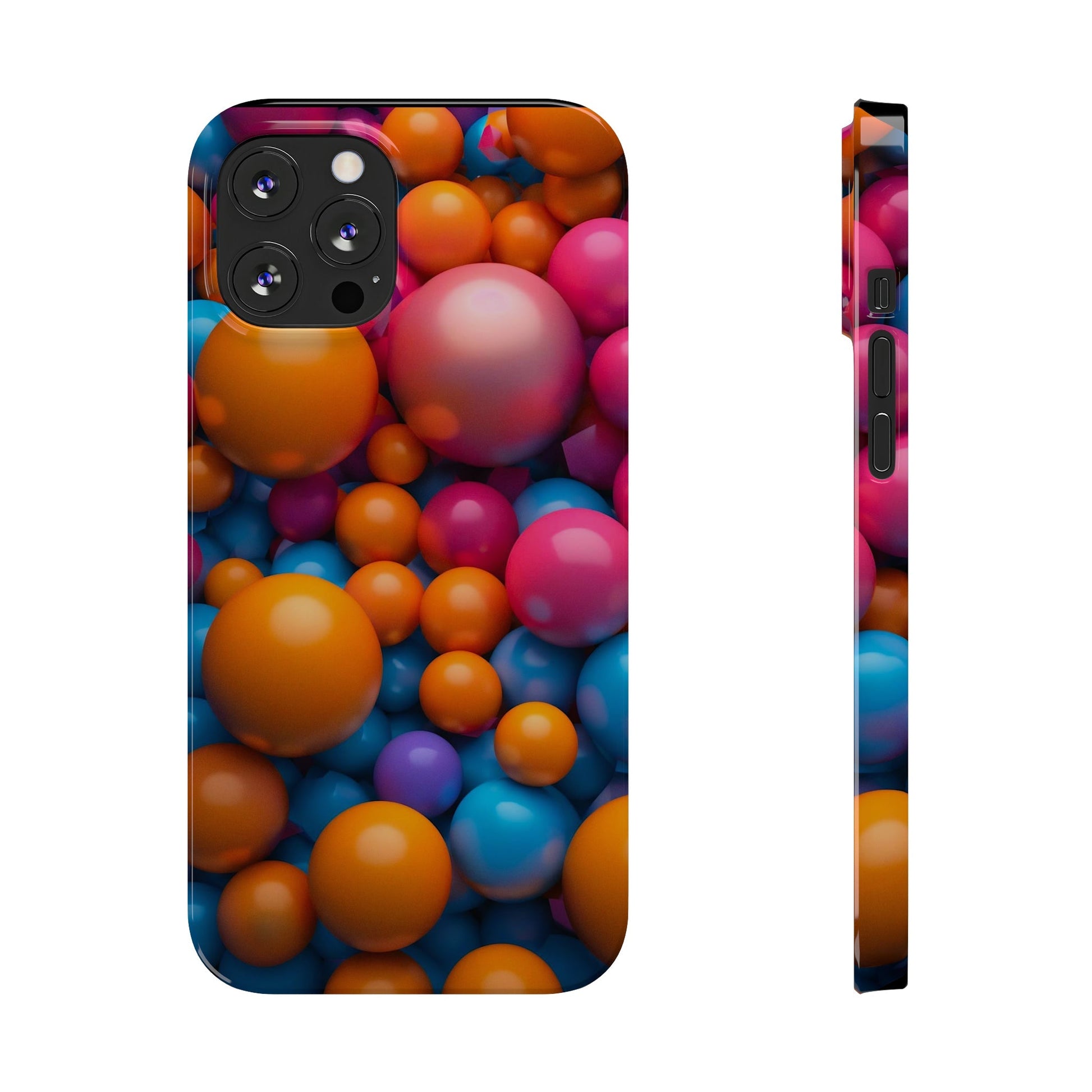 Colorful Pearls Slim Phone Case - Colorwink