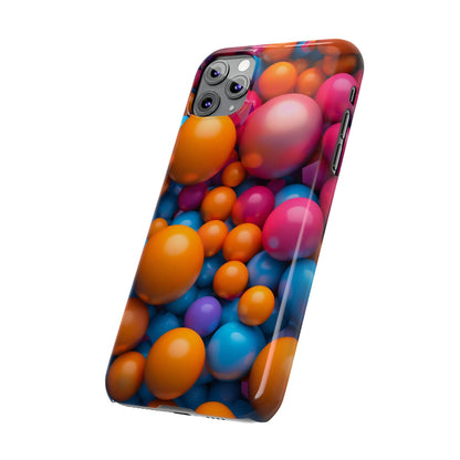 Colorful Pearls Slim Phone Case - Colorwink