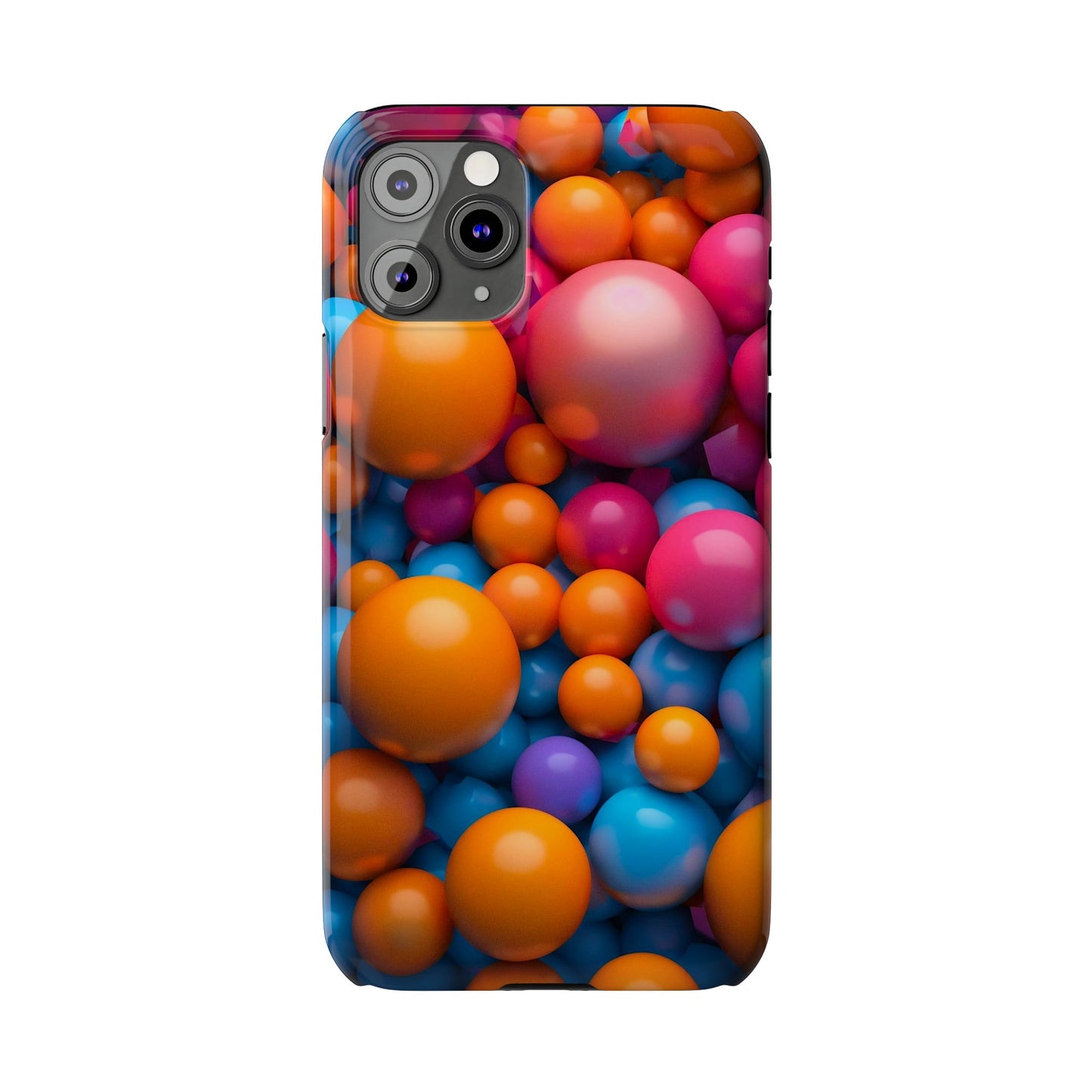 Colorful Pearls Slim Phone Case - Colorwink