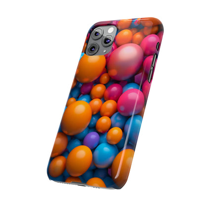 Colorful Pearls Slim Phone Case - Colorwink