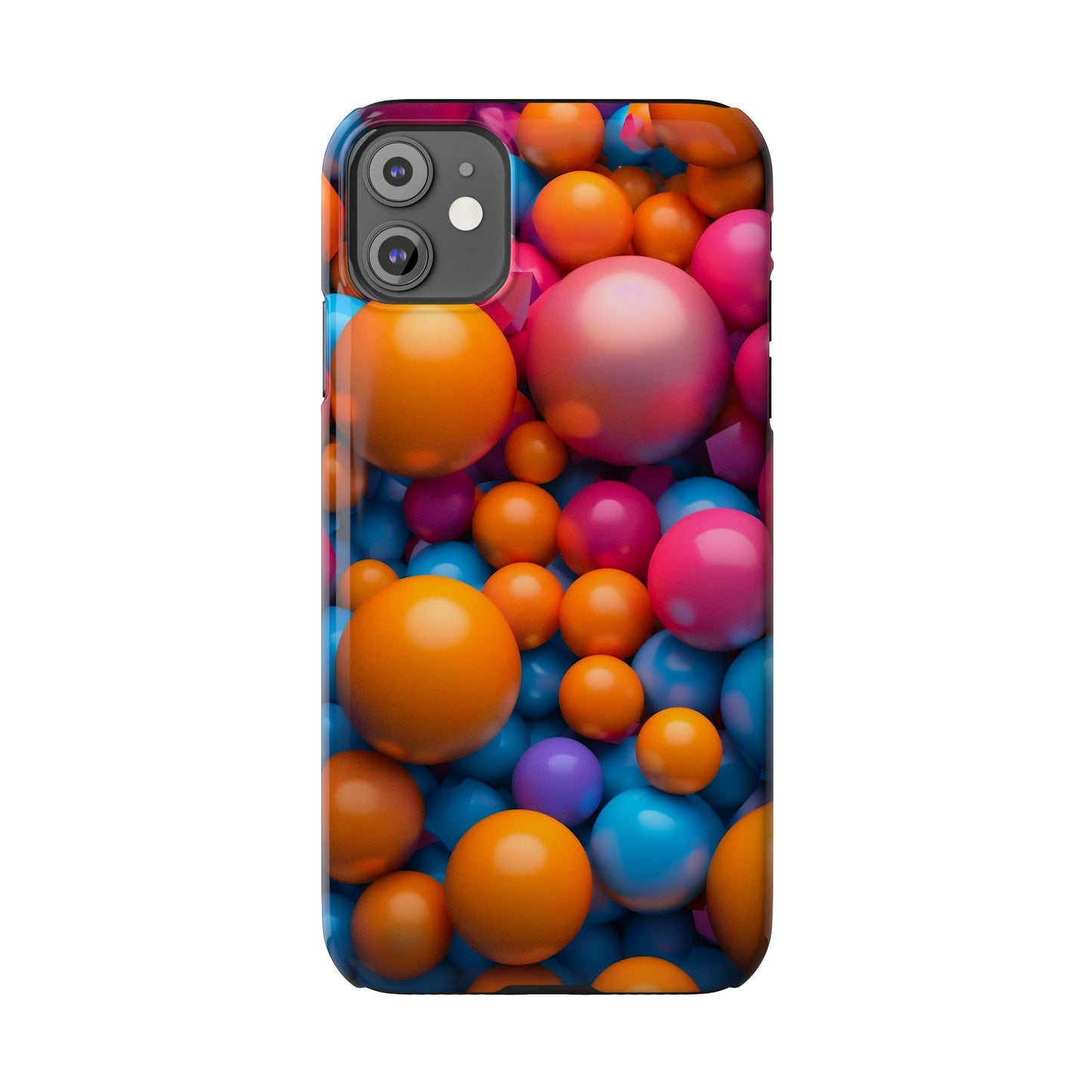 Colorful Pearls Slim Phone Case - Colorwink