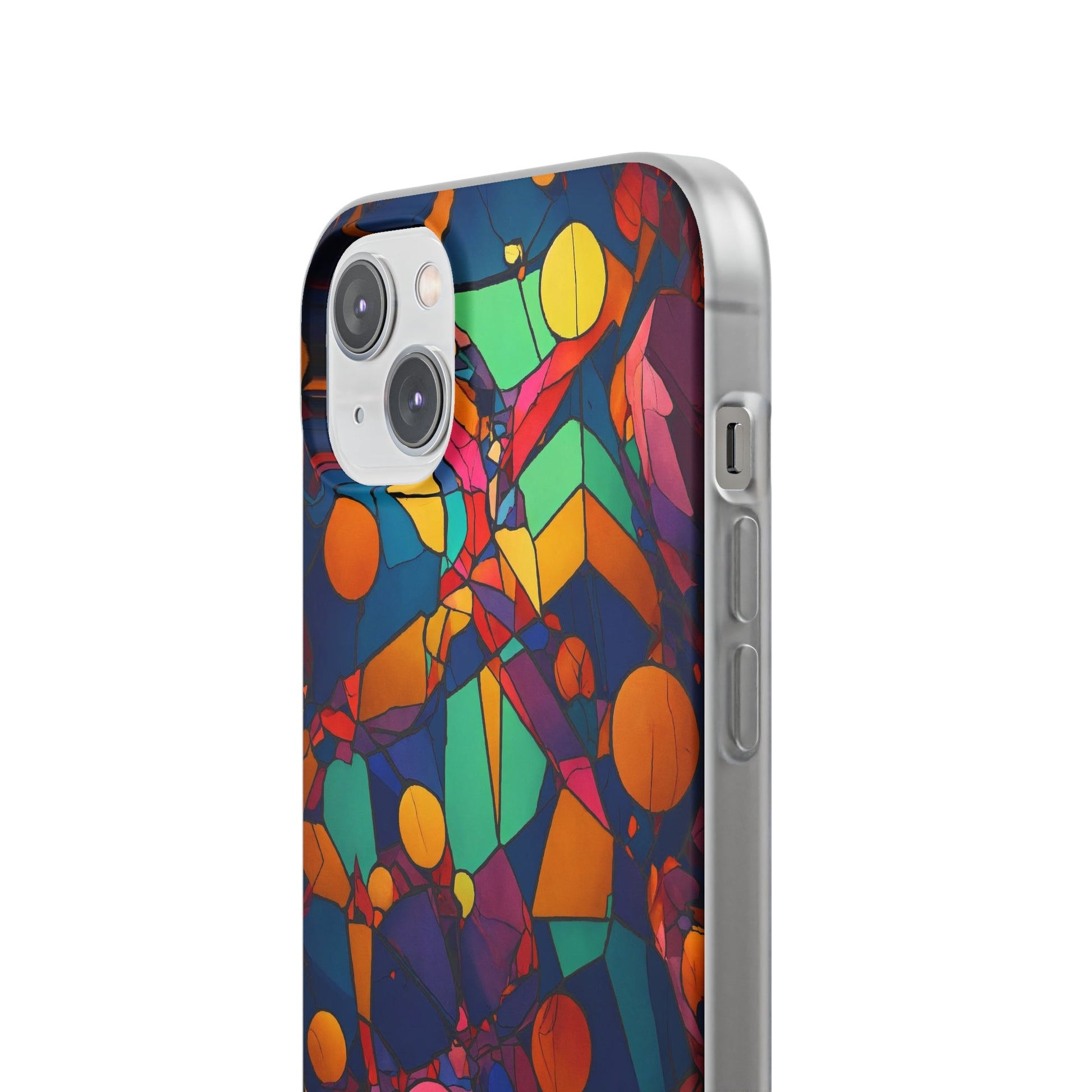 Colorful Shapes Flexi Case - Colorwink