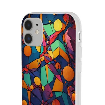 Colorful Shapes Flexi Case - Colorwink