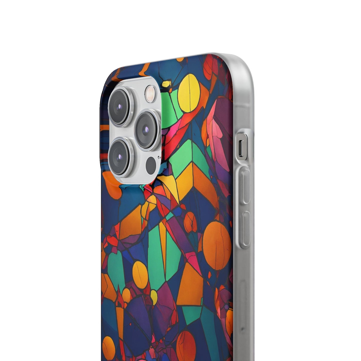 Colorful Shapes Flexi Case - Colorwink